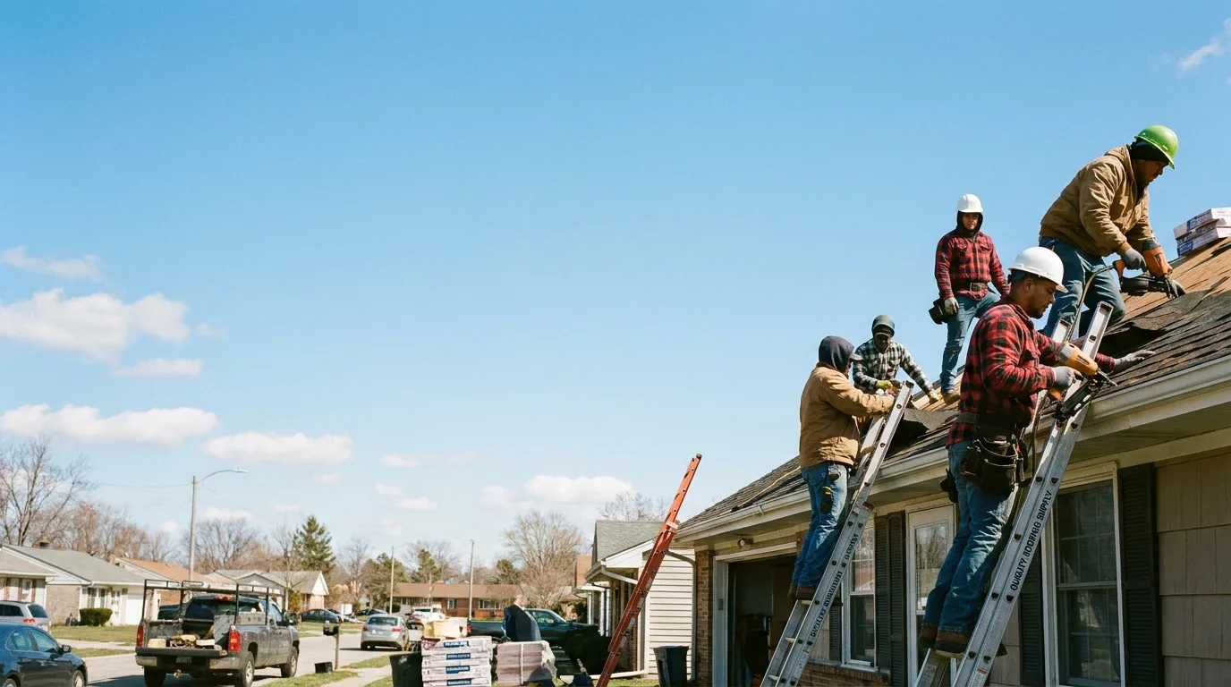 Roofing in Faucett, MO near me